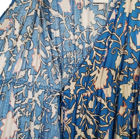 NWT Knox Rose Women's Wrap Dress Floral Ruffle Short Sleeves Size 4X - Picture 10 of 14